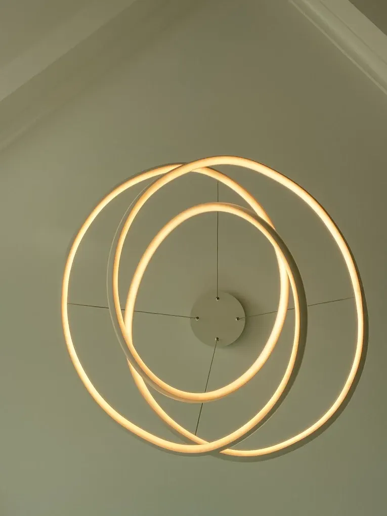 LED ring pendant